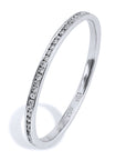 0.20 Carat Diamond Channel Set Band Ring Rings Curated by H