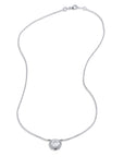 White Gold Diamond Pendant Necklace Necklaces H&H Jewels
