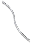 Round Brilliant 9.56ct Diamond White Gold Tennis Bracelet Bracelets H&H Jewels