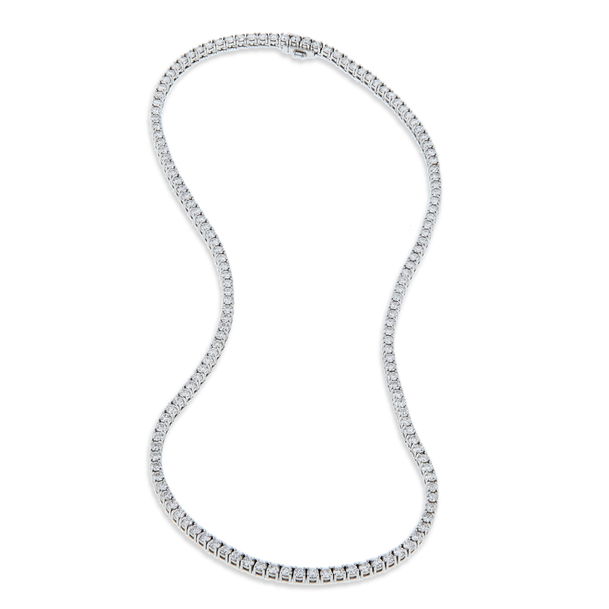Diamond Riviera Tennis Necklace Necklaces H&amp;H Jewels