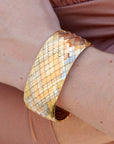 Gold Tri-color Italian Estate Bracelet Bracelets Estate & Vintage