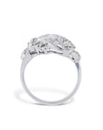 1950's Diamond White Gold Estate Ring Rings Estate & Vintage