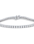 Round Diamond White Gold Tennis Bracelet Bracelets H&H Jewels