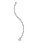 Round Diamond White Gold Tennis Bracelet Bracelets H&H Jewels