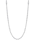 Oval Sphere Pave Diamond Platinum Necklace Necklaces Curated by H
