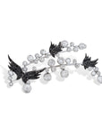Gilan Black & White Diamond Estate Brooch Brooches Estate & Vintage