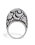 Carrera y Carrera Aqua Diamond and White Gold Dome Ring Rings Estate & Vintage