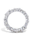 Marquise Diamond White Gold Eternity Band Estate Ring Rings Estate & Vintage