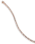 Diamond Rose Gold Tennis Bracelet Bracelets H&H Jewels