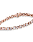 Diamond Rose Gold Tennis Bracelet Bracelets H&H Jewels