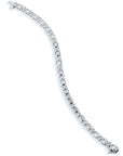 Diamond White Gold Bezel Set Tennis Bracelet Bracelets H&H Jewels