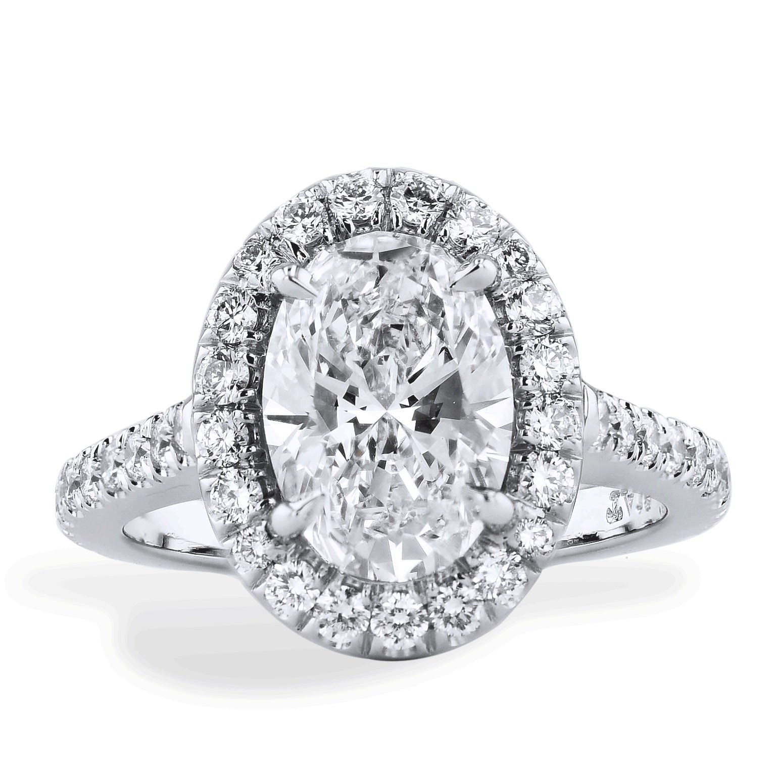 Oval Diamond Engagement Ring Rings H&amp;H Jewels
