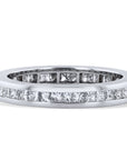 1.33 Carat Princess Cut Diamond Eternity Band Ring Rings H&H Jewels