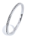 0.20 Carat Diamond Channel Set Band Ring Rings Curated by H
