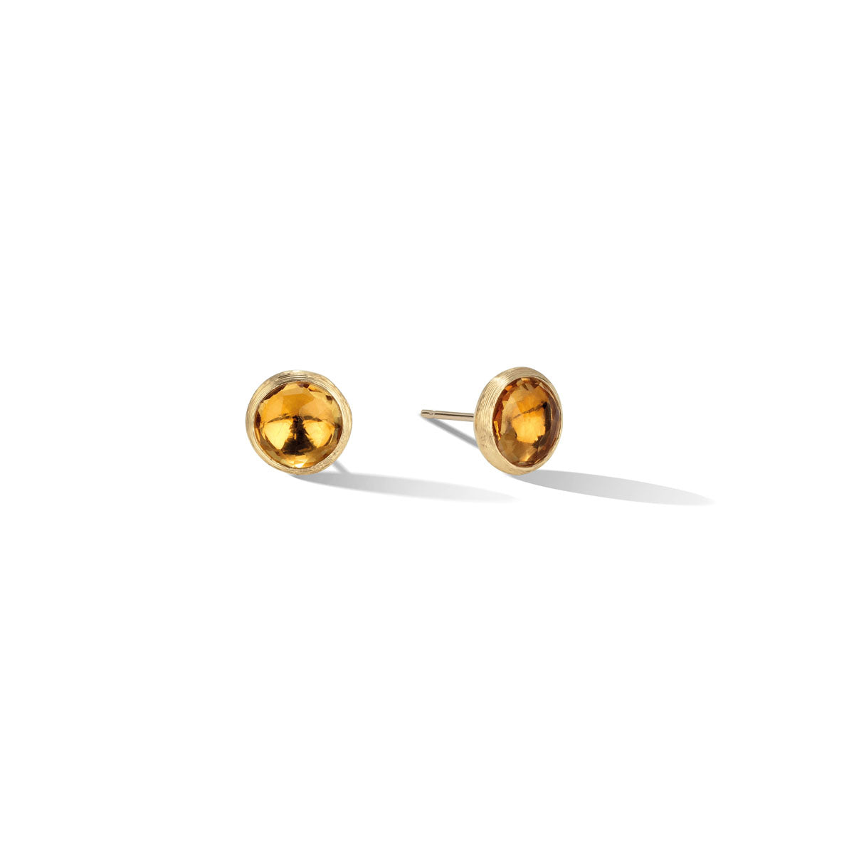 18K Yellow Gold Citrine Jaipur Collection Stud Earrings Earrings Marco Bicego