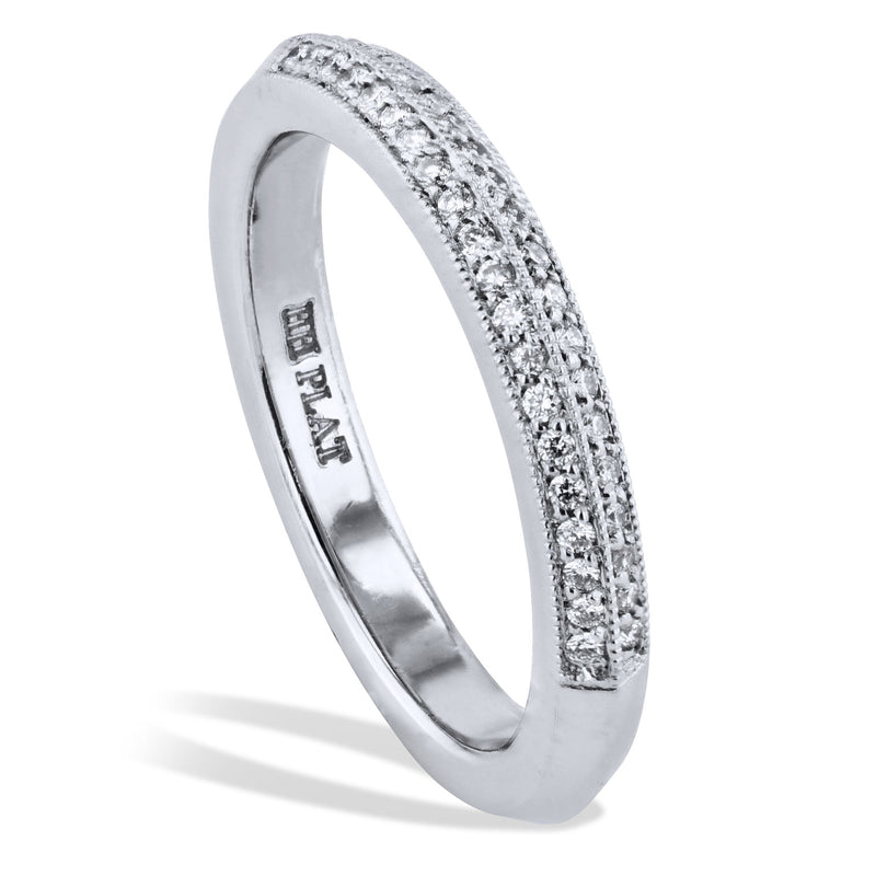 0.14 Carat Diamond Band Ring Rings H&H Jewels