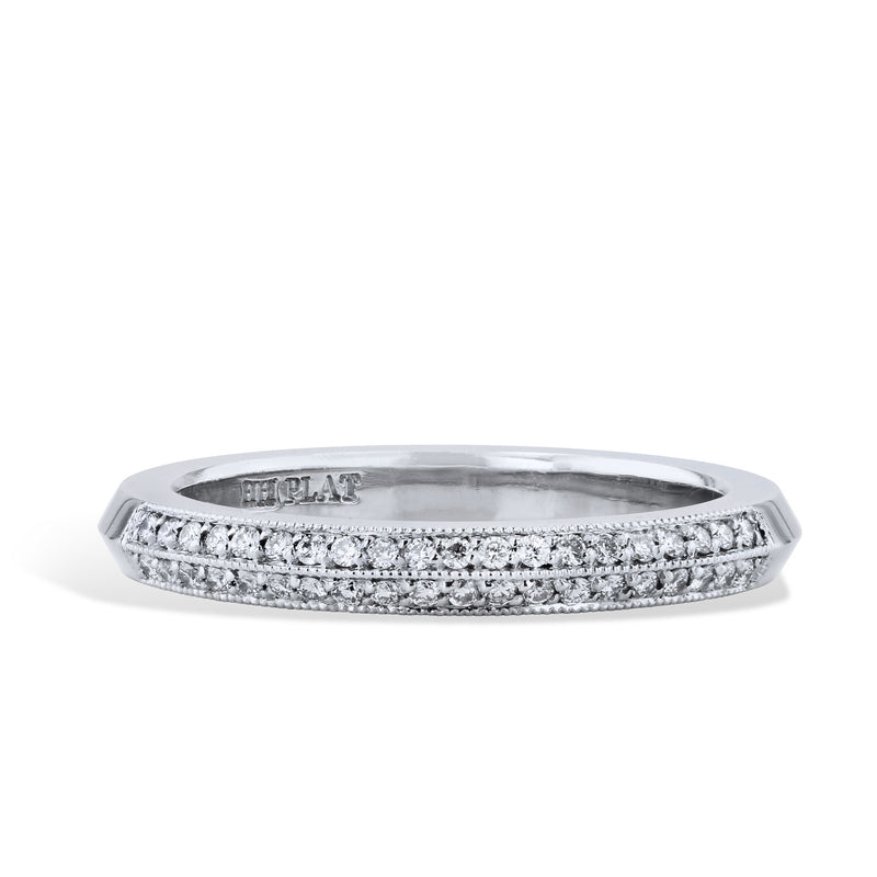 0.14 Carat Diamond Band Ring Rings H&H Jewels