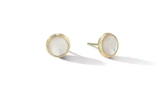 18kt Yellow Jaipur Mother-of-Pearl Stud Earrings Earrings Marco Bicego