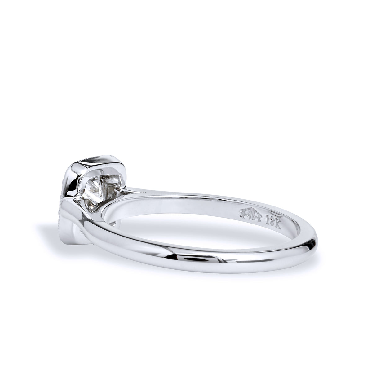 0.40ct Diamond and Pink Sapphire Ring - Alternate View 3