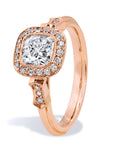 1.03 Carat Radiant Cut Engagement Ring Engagement Rings H&H Jewels