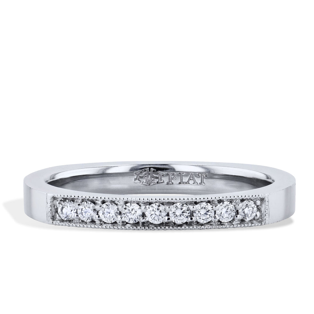0.10 Carat Diamond Band Ring Rings H&H Jewels
