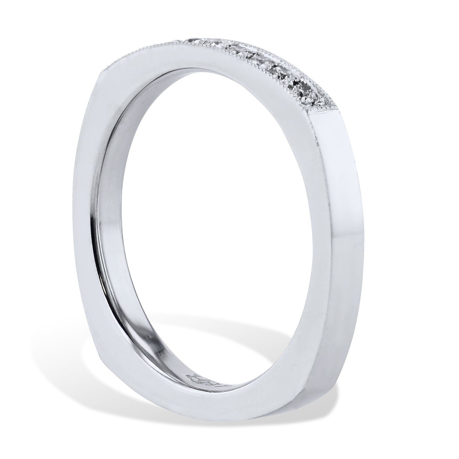 0.10 Carat Diamond Band Ring Rings H&amp;H Jewels