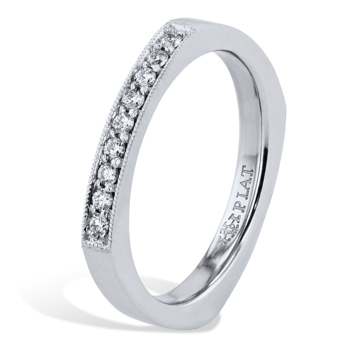 0.10 Carat Diamond Band Ring - Alternate View 2