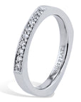 0.10 Carat Diamond Band Ring Rings H&H Jewels