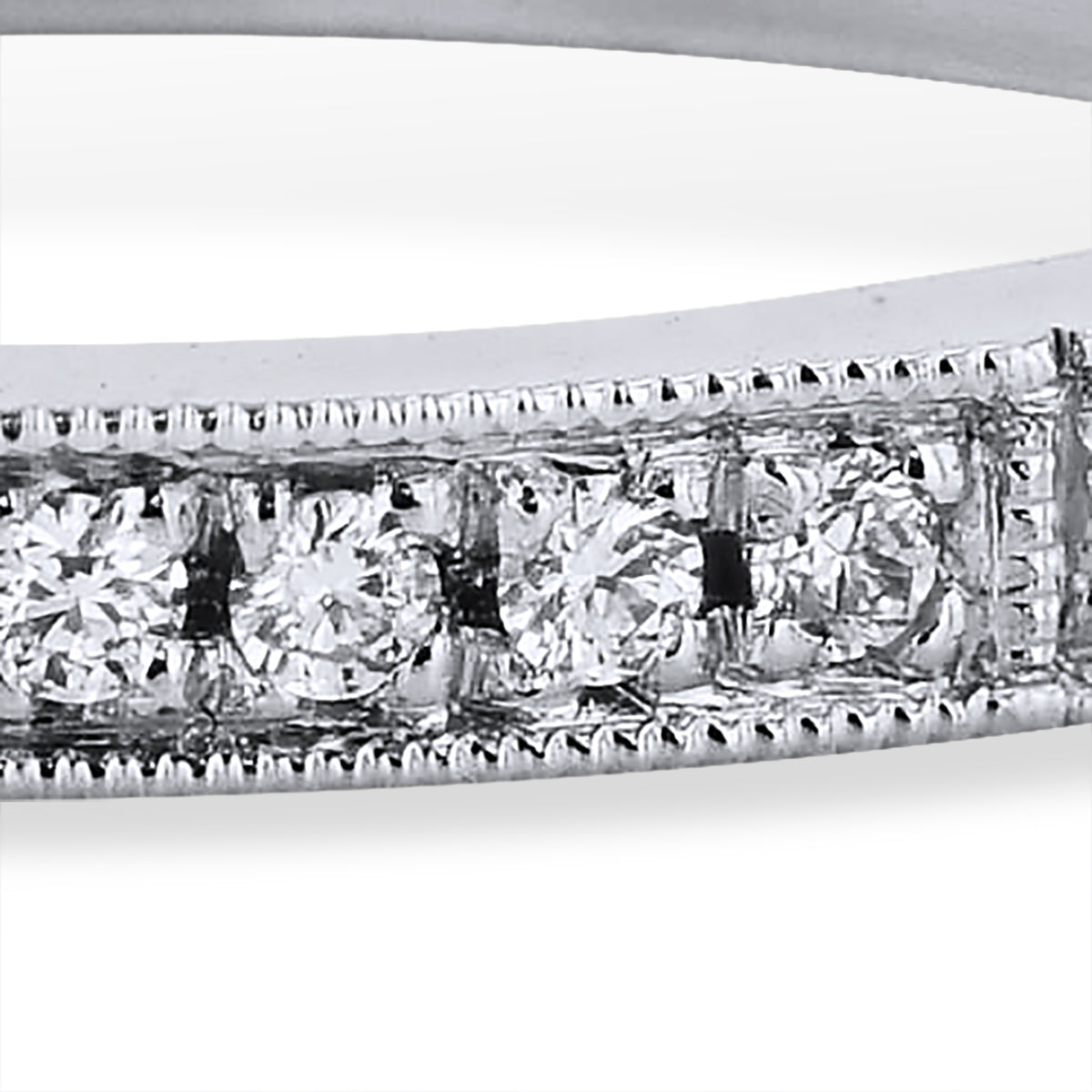 0.19 Carat Diamond Pave Band Ring - Alternate View 3