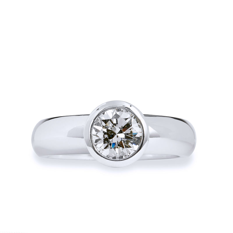 1.04 Carat Diamond Solitaire Engagement Ring Engagement Rings H&H Jewels