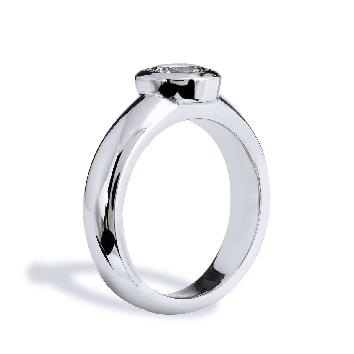 1.04 Carat Diamond Solitaire Engagement Ring - Alternate View 4