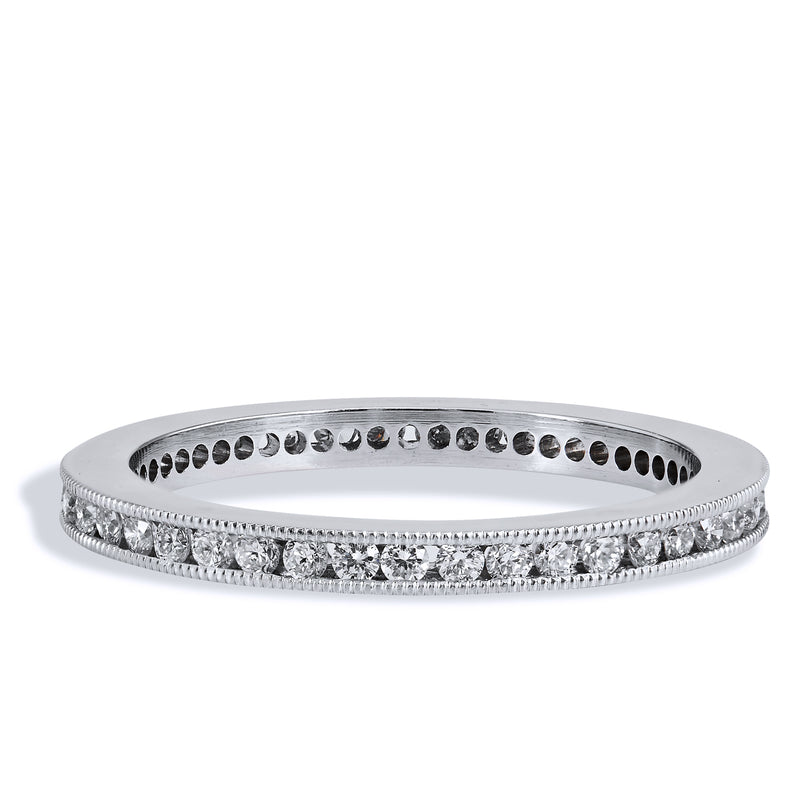 Brilliant Cut Diamond Band Ring Rings H&H Jewels