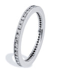 Brilliant Cut Diamond Band Ring Rings H&H Jewels