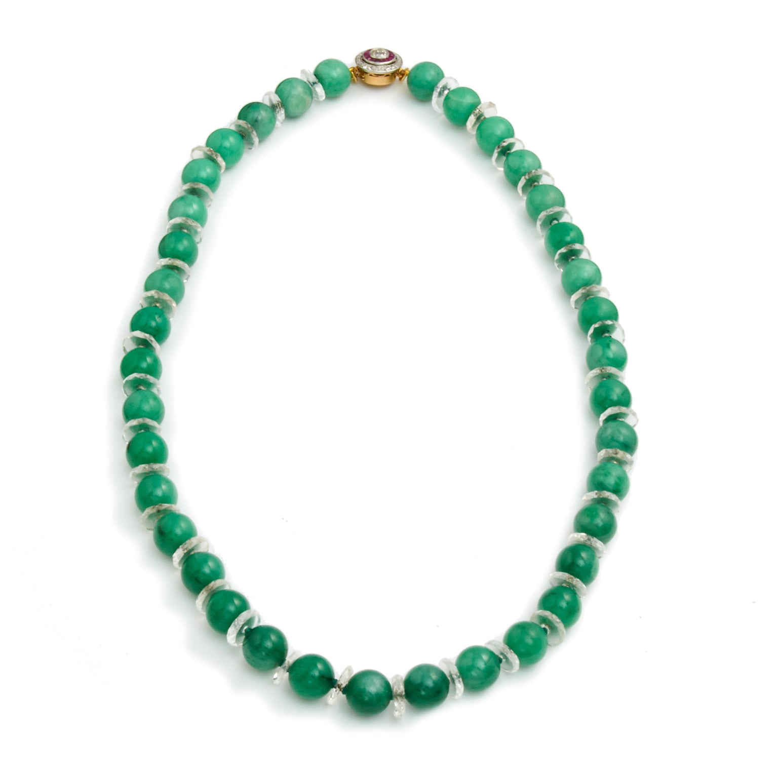 Natural Jadeite  GIA Cert  Necklace Necklaces Estate &amp; Vintage