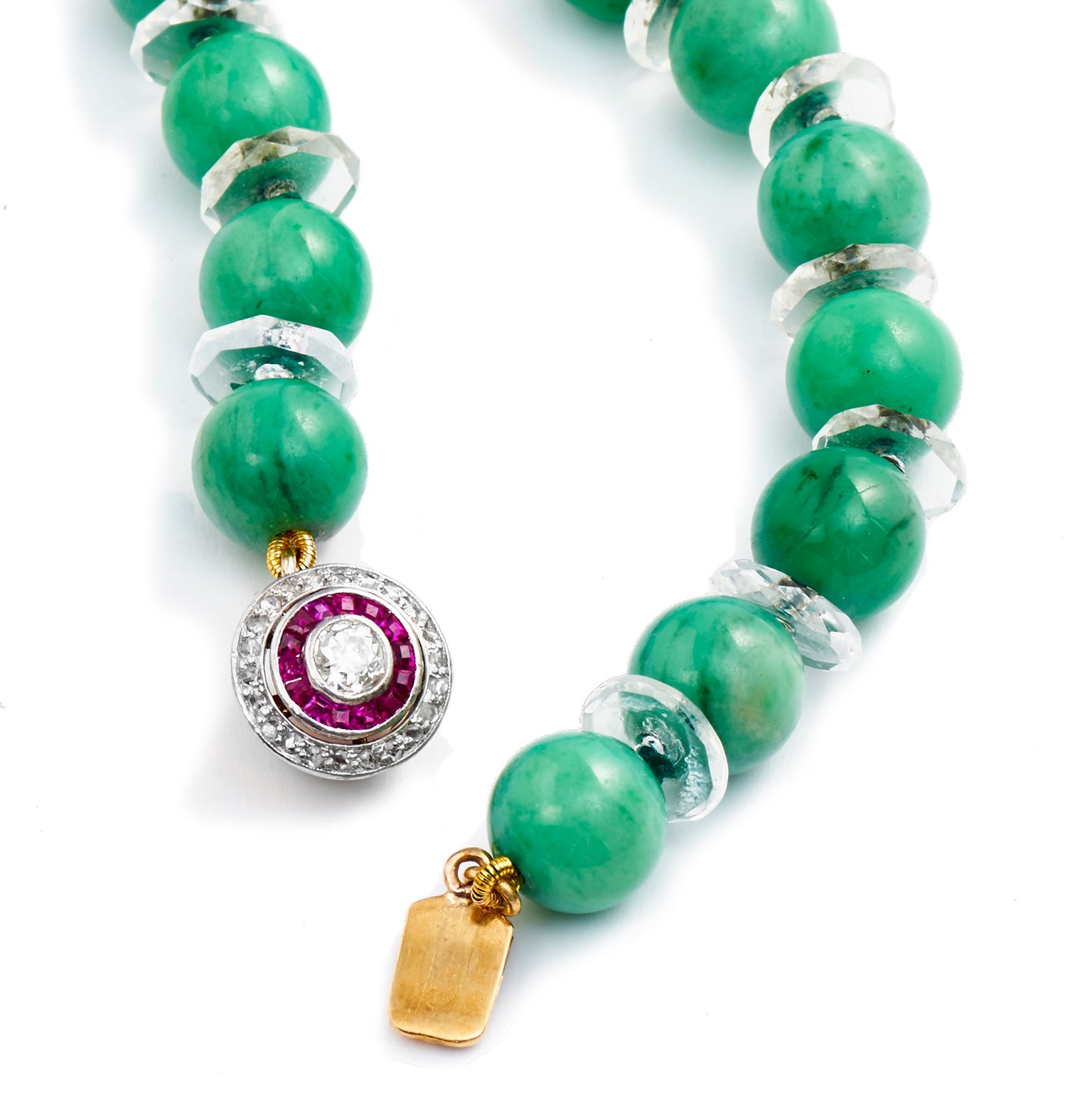Natural Jadeite  GIA Cert  Necklace Necklaces Estate &amp; Vintage