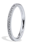 0.36 Carat Diamond Platinum Wedding Band Ring Rings H&H Jewels