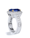 4.91 Carat Tanzanite Diamond Ring Rings H&H Jewels