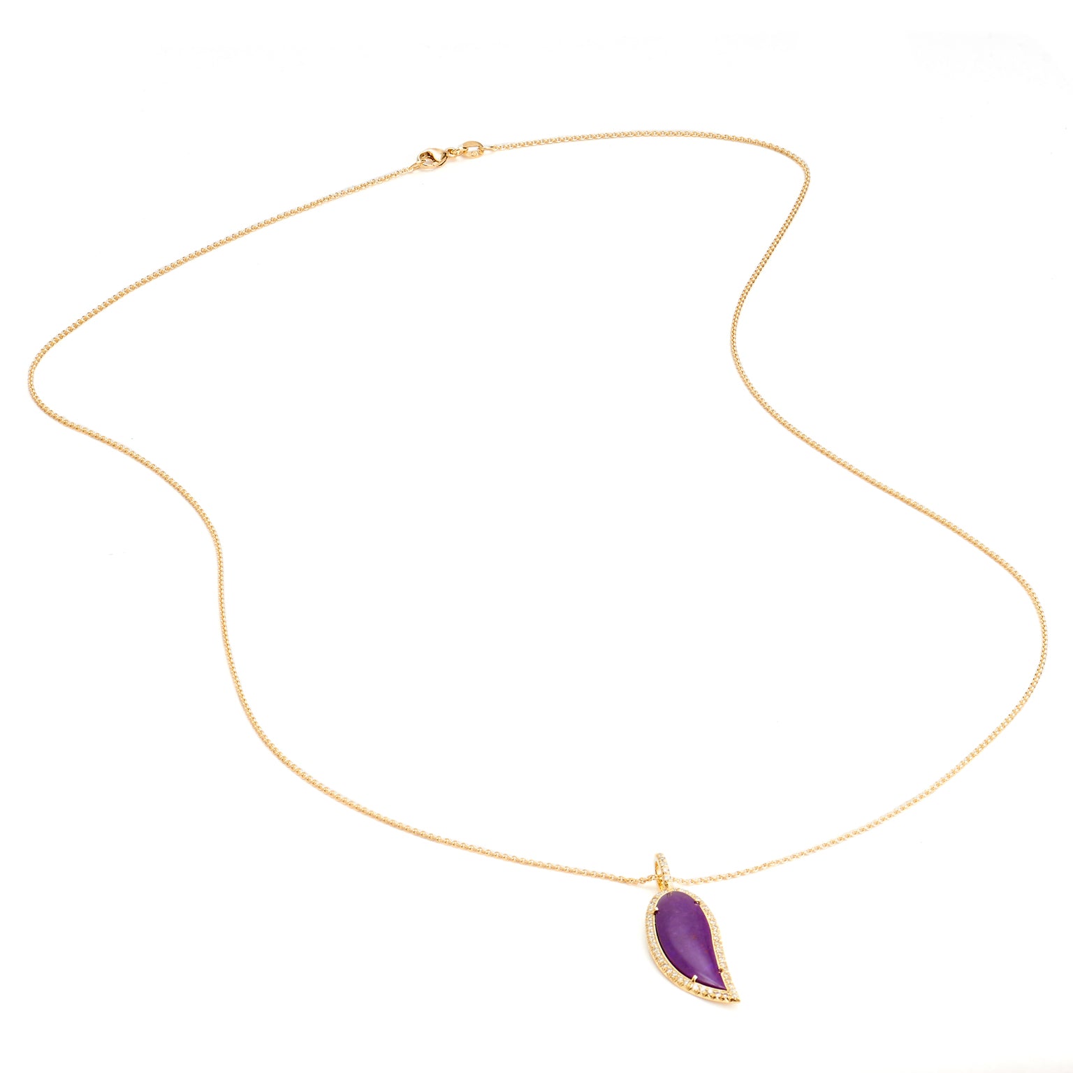 5.41 Carat Purple Sugilite Pendant Pendants H&amp;H Jewels