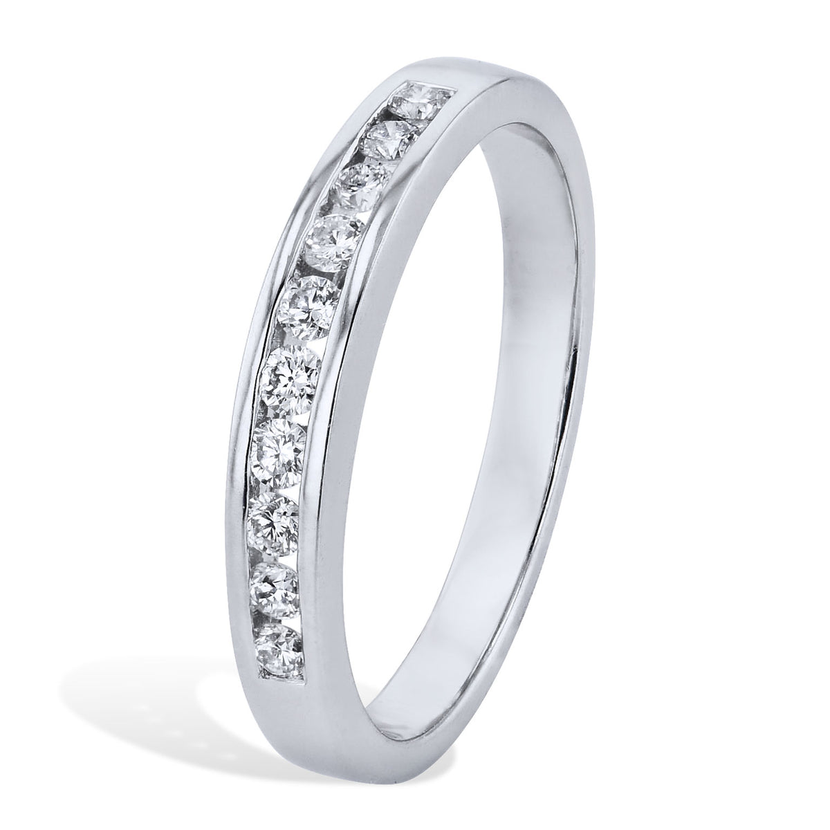 0.26 Carat Diamond Band Ring - Alternate View 2