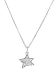 Pave Diamond Starfish Pendant White Gold Necklace Necklaces Curated by H