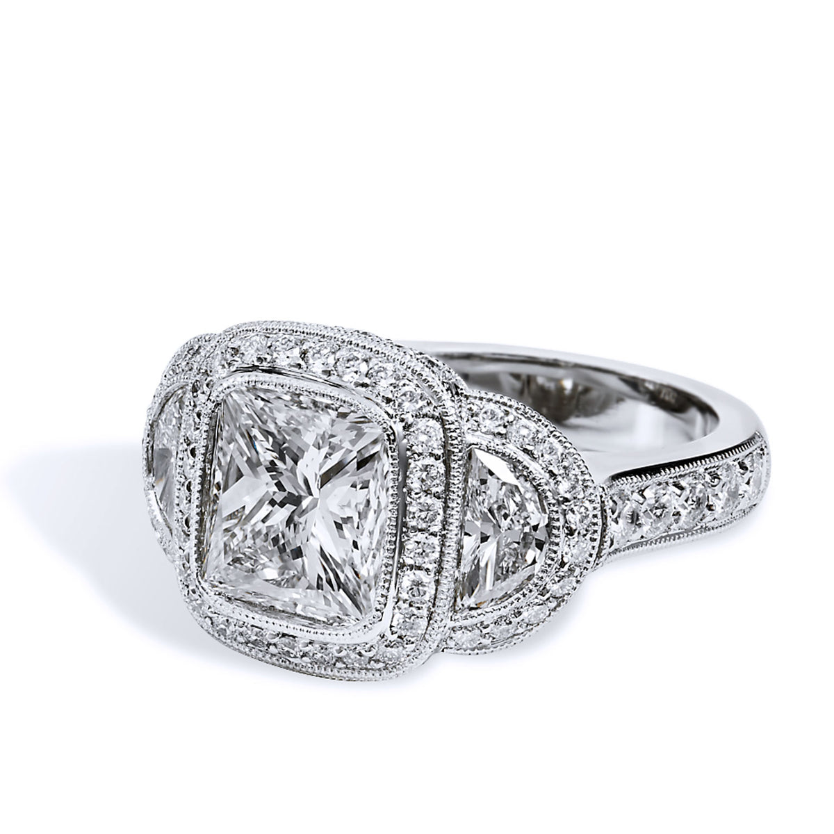 3.47 Carat Diamond Engagement Ring - Alternate View 2