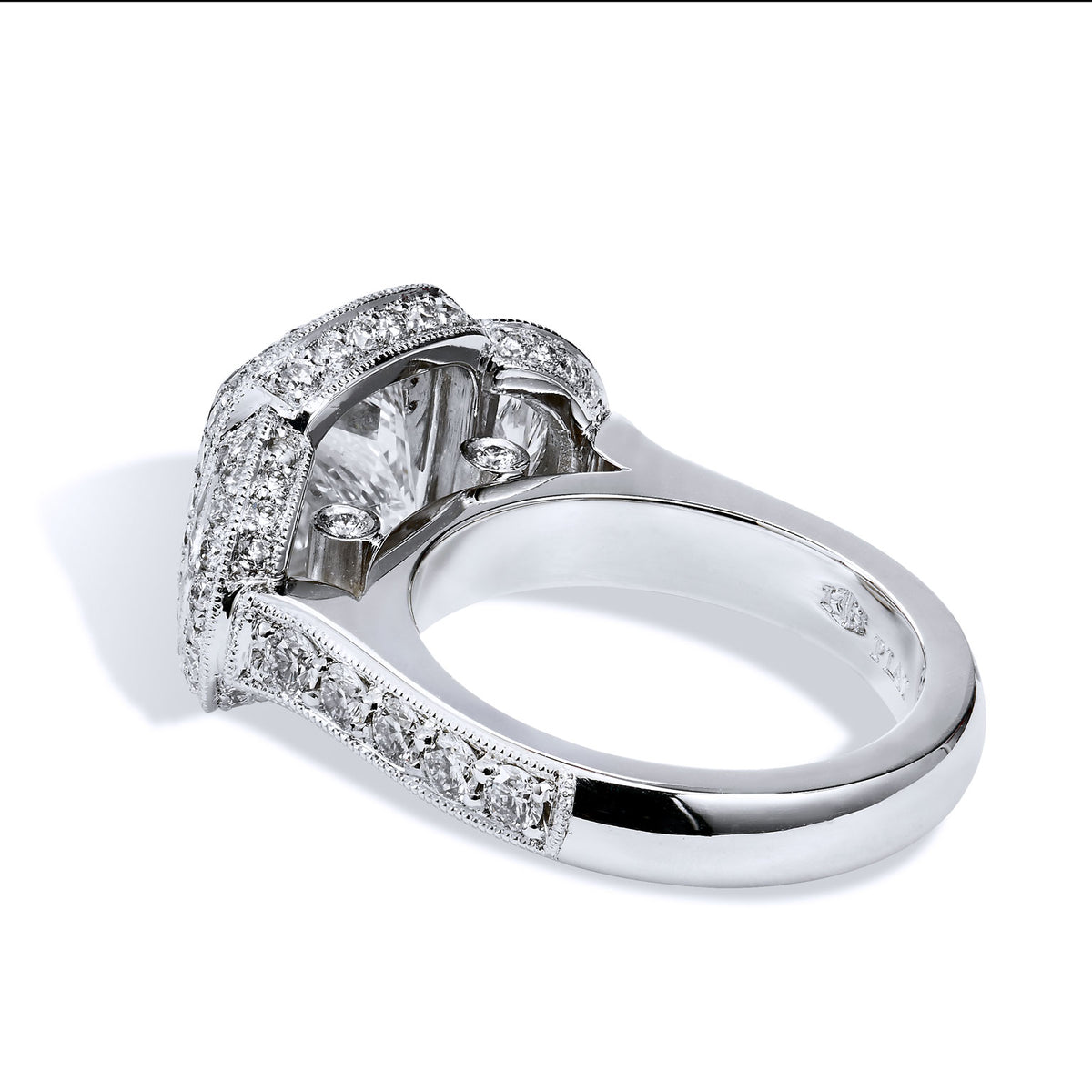 3.47 Carat Diamond Engagement Ring - Alternate View 3