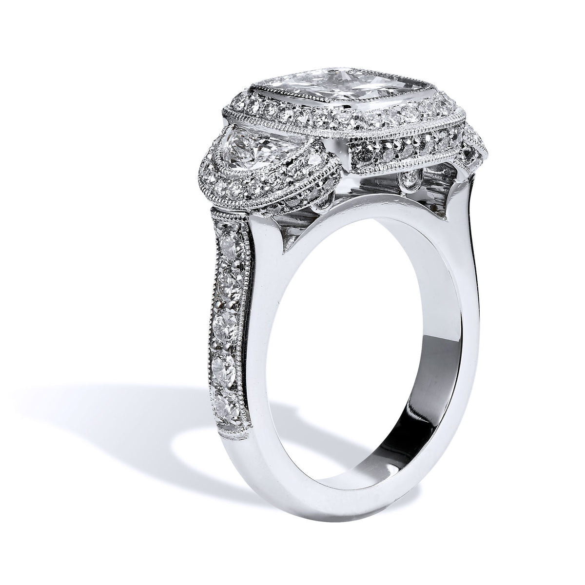 3.47 Carat Diamond Engagement Ring - Alternate View 4