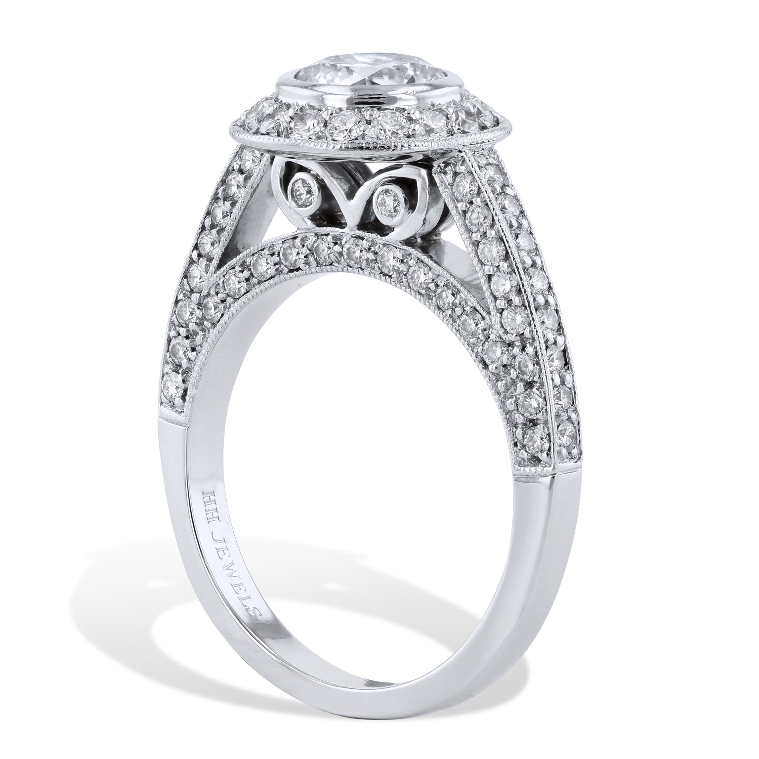 1.02 Carat Diamond Engagement Ring Engagement Rings H&amp;H Jewels