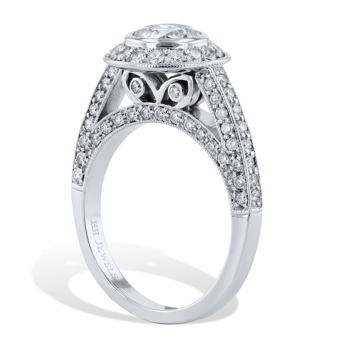 1.02 Carat Diamond Engagement Ring - Alternate View 3