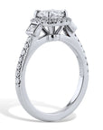 1.00 Carat Round Diamond Engagement Ring Engagement Rings H&H Jewels