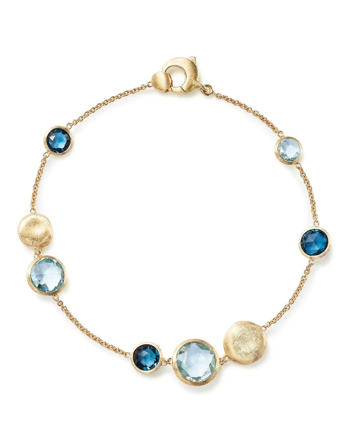 18K Yellow Gold Mixed Topaz Jaipur Collection Bracelet Bracelets Marco Bicego