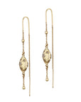 Pave Diamond Star Yellow Gold Earrings Earrings Curated by H
