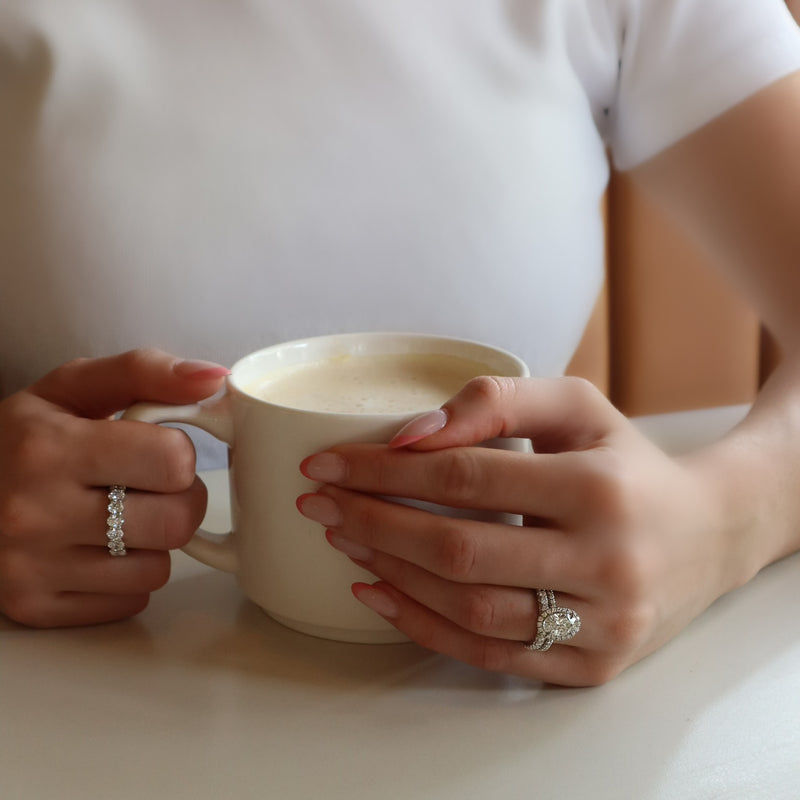 1.61 Carat Oval Cut Diamond Ring