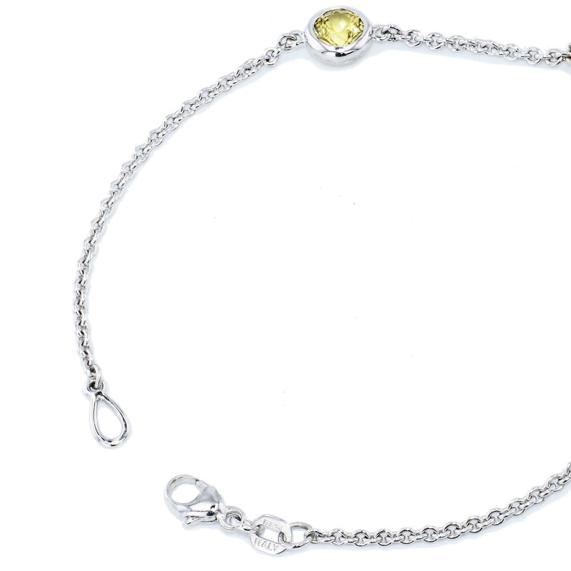 Multi-Color Sapphire Hand Lariat Bracelets H&H Jewels